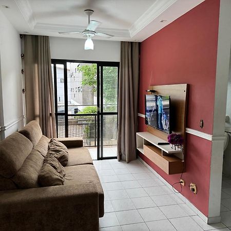 Confortavel Apartamento 1 Dorm Com Piscina E Lazer Guarujá Dış mekan fotoğraf