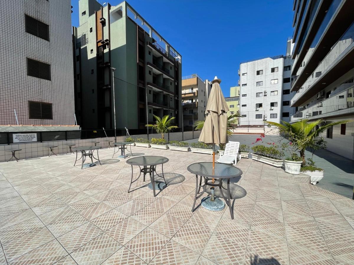 Confortavel Apartamento 1 Dorm Com Piscina E Lazer Guarujá Dış mekan fotoğraf