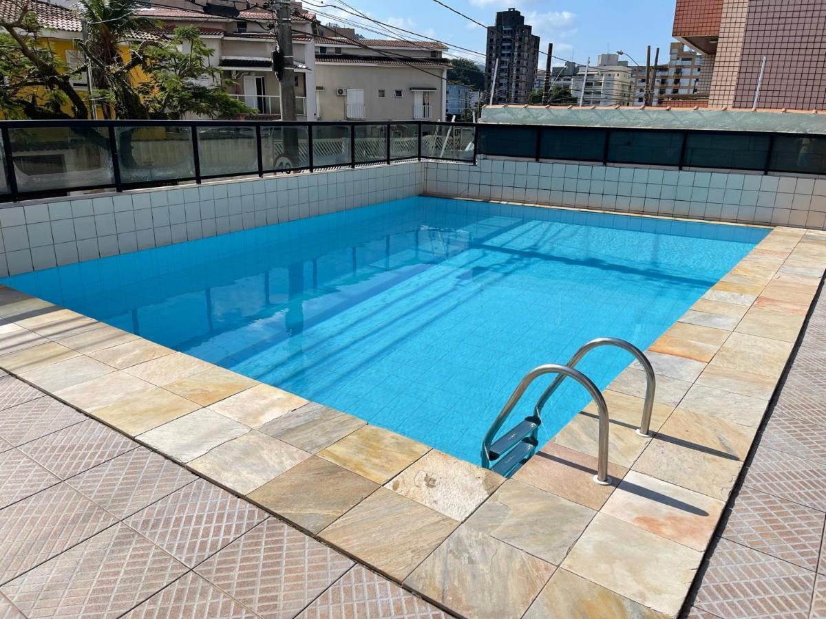 Confortavel Apartamento 1 Dorm Com Piscina E Lazer Guarujá Dış mekan fotoğraf