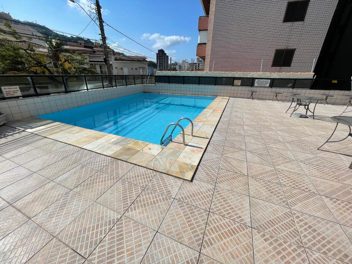 Confortavel Apartamento 1 Dorm Com Piscina E Lazer Guarujá Dış mekan fotoğraf