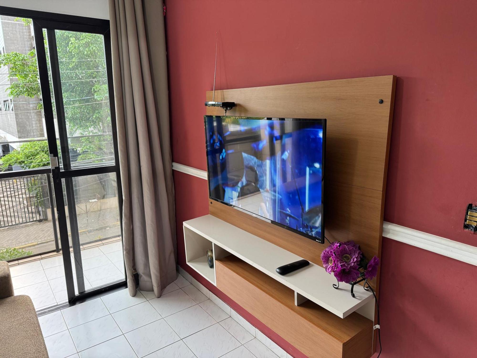 Confortavel Apartamento 1 Dorm Com Piscina E Lazer Guarujá Dış mekan fotoğraf